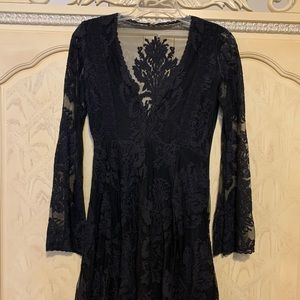 Black Lace Dress